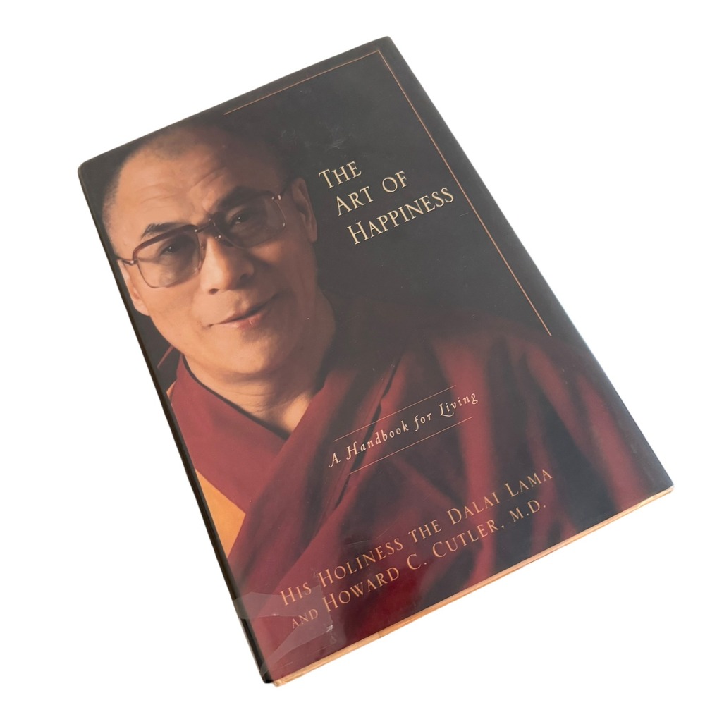 The Art of Happiness Book A Handbook for Living Dalai Lama Cutler Hardcover